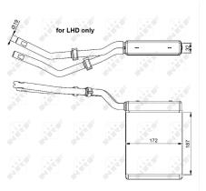 Nrf 54303 - RADIADORES Y CALEFACTORES FORD(EUR