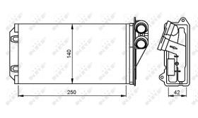 Nrf 54305 - CALEFACTOR CITROEN