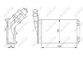 Nrf 54308 - CALEFACTOR CITROEN