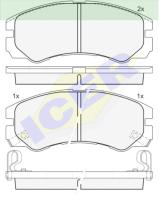 Icer Brakes 140990000 - JGO.PASTILLAS S/AMIANTO