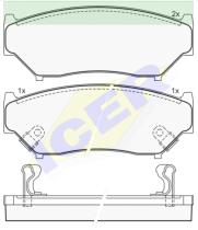 Icer Brakes 141096000 - JGO.PASTILLAS