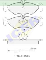 Icer Brakes 141102000 - JGO.PASTILLAS