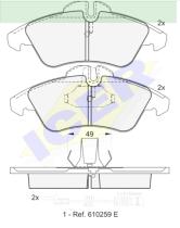 Icer Brakes 141104 - JGO.PASTILLAS