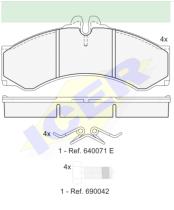 Icer Brakes 141126204 - JGO. PASTILLAS ICER