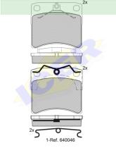 Icer Brakes 141168000 - JGO.PASTILLAS,FURGONETA/TURISMO