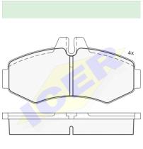 Icer Brakes 141288 - PASTILLAS DE FRENO MERCEDES