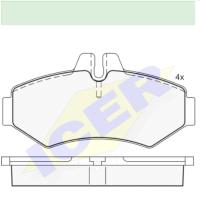 Icer Brakes 141289000 - JGO.PASTILLAS,FURGONETA/TURISMO