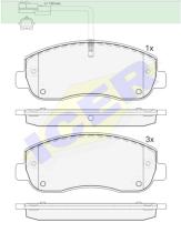 Icer Brakes 141999 - JGO.PASTILLAS