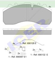 Icer Brakes 151194066 - PASTILLA DE FRENO