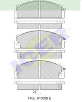 Icer Brakes 180240000 - JGO.PASTILLAS