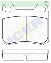 Icer Brakes 180420000 - JGO.PASTILLAS