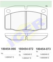 Icer Brakes 180454000 - JGO.PASTILLAS