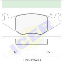 Icer Brakes 180461000 - JGO.PASTILLAS