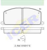 Icer Brakes 180462000 - JGO.PASTILLAS