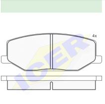 Icer Brakes 180468000 - JGO.PASTILLAS