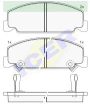 Icer Brakes 180609000 - JGO.PASTILLAS