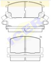 Icer Brakes 180656000 - JGO.PASTILLAS