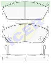 Icer Brakes 180704000 - JGO.PASTILLAS