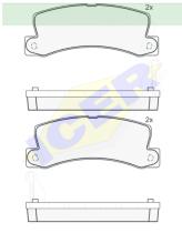 Icer Brakes 180734000 - JGO.PASTILLAS