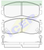 Icer Brakes 180771000 - JGO.PASTILLAS