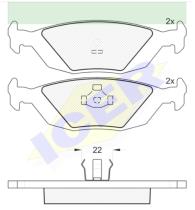 Icer Brakes 180775000 - JGO.PASTILLAS