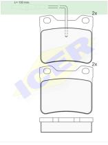 Icer Brakes 180787000 - JGO.PASTILLAS