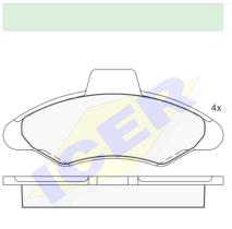 Icer Brakes 180790000 - JGO.PASTILLAS