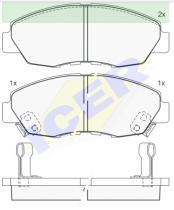 Icer Brakes 180797000 - JGO.PASTILLAS