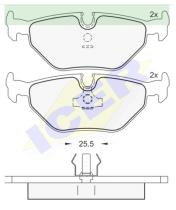 Icer Brakes 181051000 - JGO.PASTILLAS