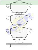 Icer Brakes 181138000 - JGO.PASTILLAS,FURGONETA/TURISMO