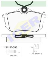 Icer Brakes 181165700 - PASTILLA DE FRENO