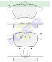 Icer Brakes 181218000 - JGO.PASTILLAS,FURGONETA/TURISMO