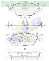 Icer Brakes 181249 - JGO.PASTILLAS,FURGONETA/TURISMO