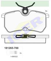 Icer Brakes 181265700 - JGO.PASTILLAS,FURGONETA/TURISMO