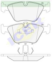 Icer Brakes 181296000 - JGO.PASTILLAS,FURGONETA/TURISMO **0BMERB