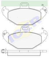 Icer Brakes 181314000 - PASTILLAS FRENO MOTO ICER