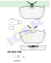 Icer Brakes 181393700 - JGO.PASTILLAS