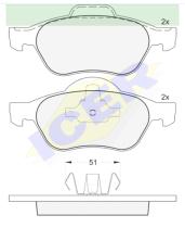 Icer Brakes 181431 - JGO.P. DEL.RENAULT/NISSAN/OPEL