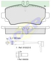 Icer Brakes 181516701 - JGO.PASTILLAS