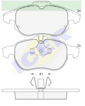 Icer Brakes 181536000 - PASTILLAS FRENO MOTO ICER