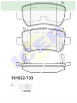 Icer Brakes 181622703 - JGO.PASTILLAS,FURGONETA/TURISMO