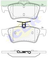 Icer Brakes 181651 - JGO.PASTILLAS,FURGONETA/TURISMO