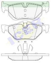 Icer Brakes 181663 - JGO.PASTILLAS,FURGONETA/TURISMO