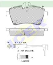 Icer Brakes 181678700 - JGO.PASTILLAS,FURGONETA/TURISMO