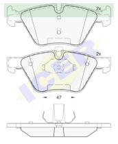 Icer Brakes 181683203 - PASTILLA DE FRENO