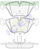 Icer Brakes 181686000 - JGO.PASTILLAS,FURGONETA/TURISMO