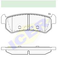 Icer Brakes 181727000 - JGO.PASTILLAS