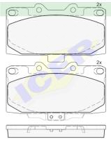 Icer Brakes 181733000 - JGO.PASTILLAS