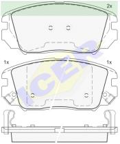 Icer Brakes 181745000 - JGO.PASTILLAS