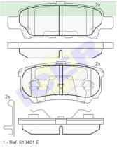 Icer Brakes 181746000 - JGO.PASTILLAS